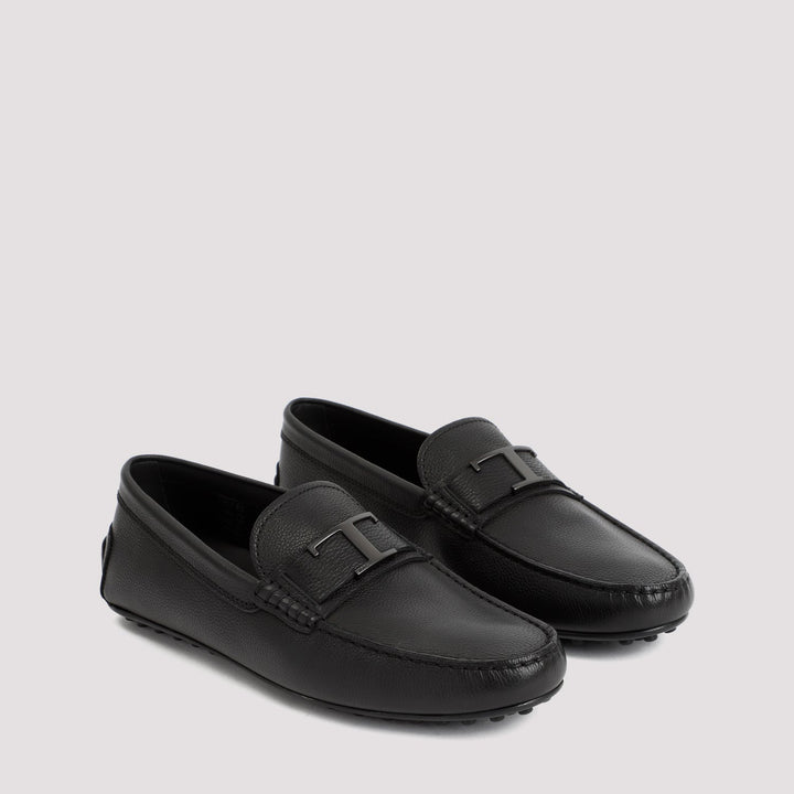 TOD`S GRAINED LEATHER LOAFER CITY GOMMINO