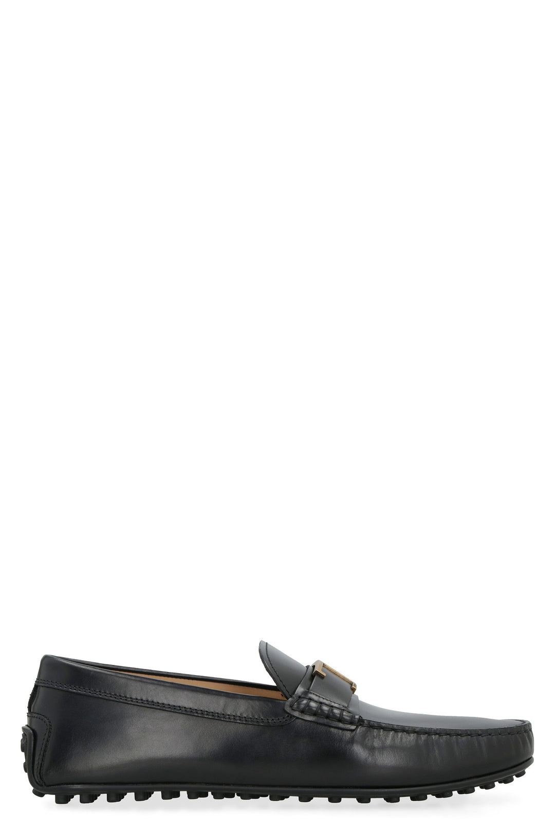 LEATHER MOCCASIN WITH GROMMETS