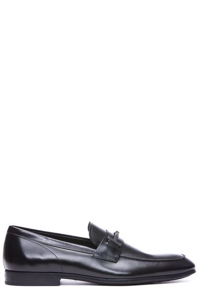 LOGO PLAQUE LOAFERS
