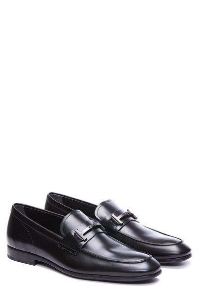 LOGO PLAQUE LOAFERS