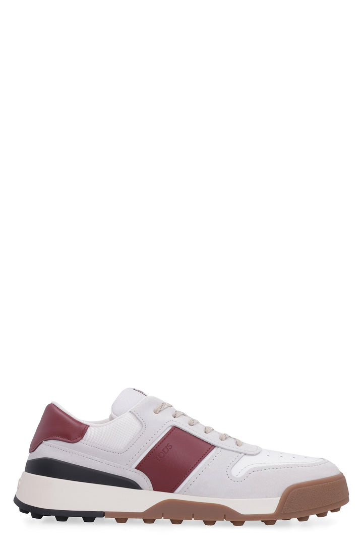 LEATHER LOW-TOP SNEAKERS