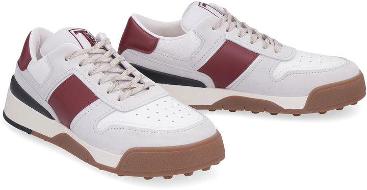 LEATHER LOW-TOP SNEAKERS