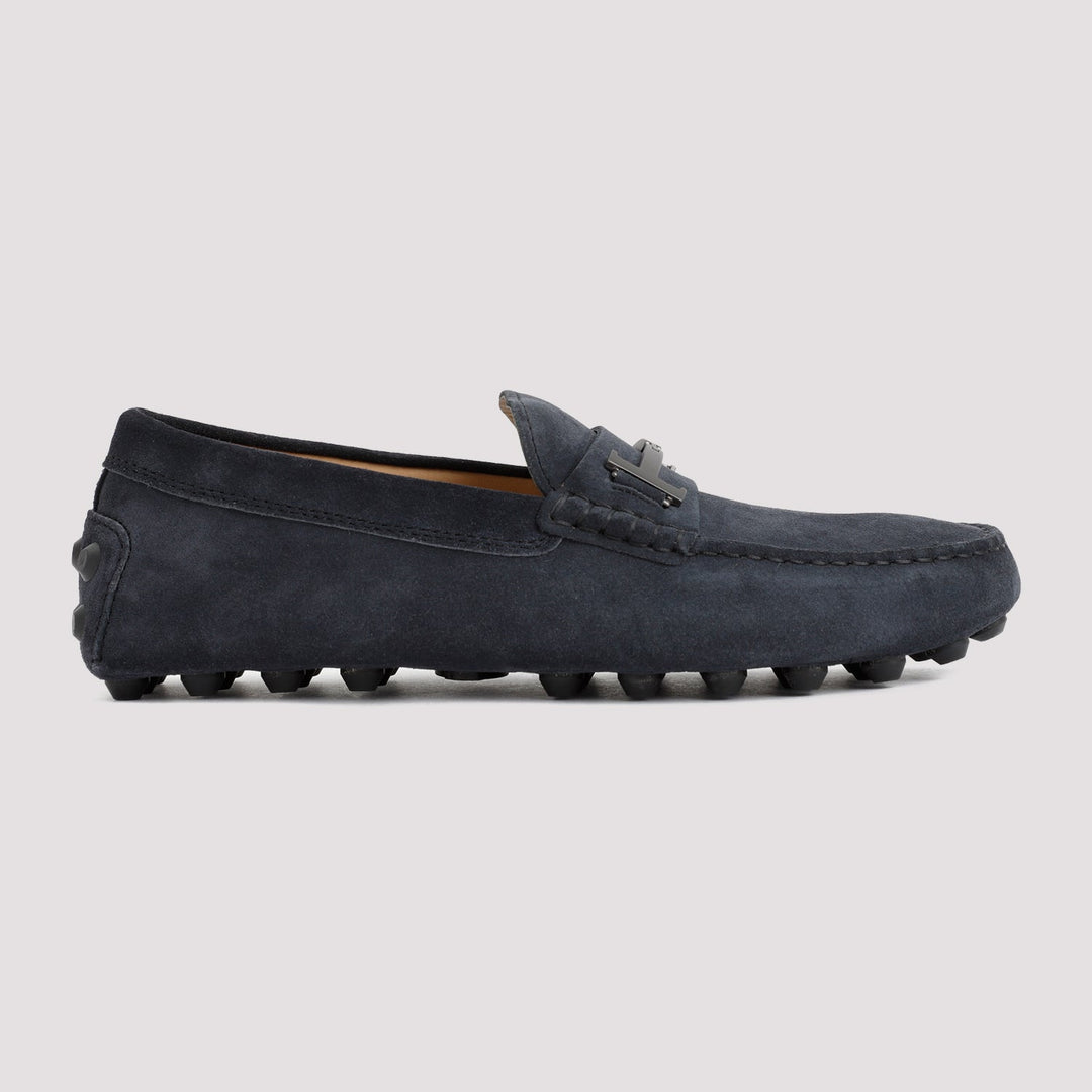 TOD`S SUEDE GOMMINO MACRO LOAFER