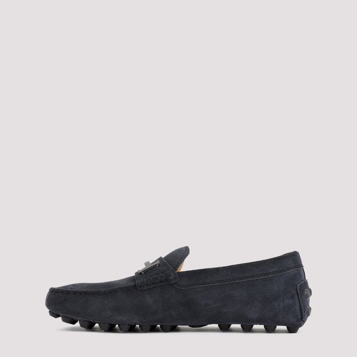 TOD`S SUEDE GOMMINO MACRO LOAFER