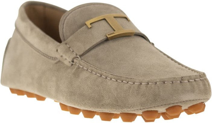 RUBBER BUBBLE T TIMELESS IN SUEDE LEATHER
