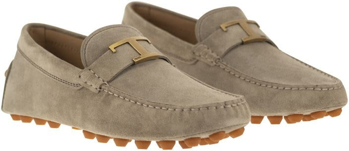 RUBBER BUBBLE T TIMELESS IN SUEDE LEATHER