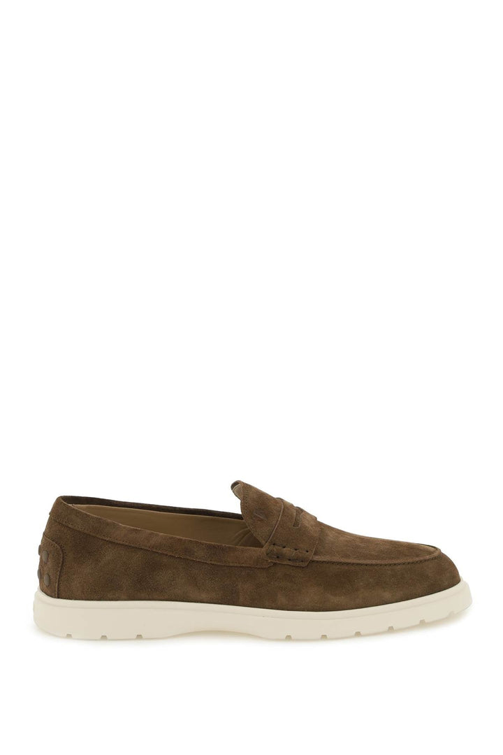 SUEDE LOAFERS