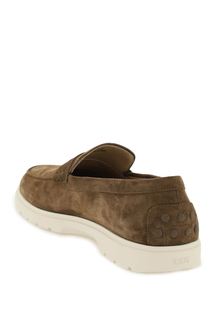 SUEDE LOAFERS