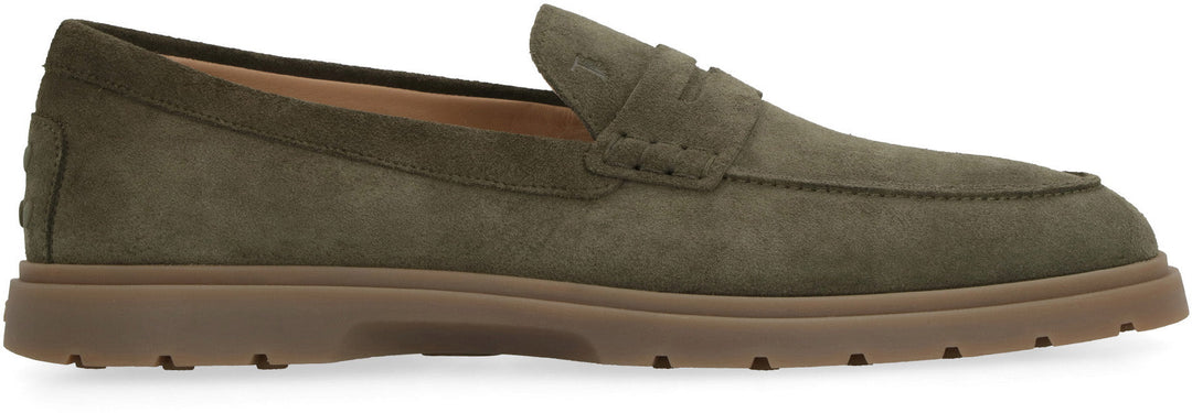 SUEDE LOAFERS