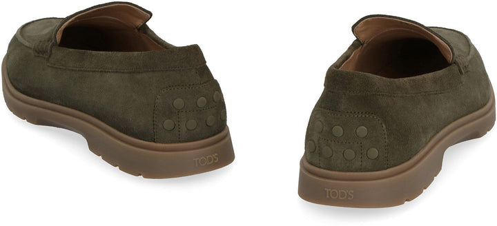 SUEDE LOAFERS