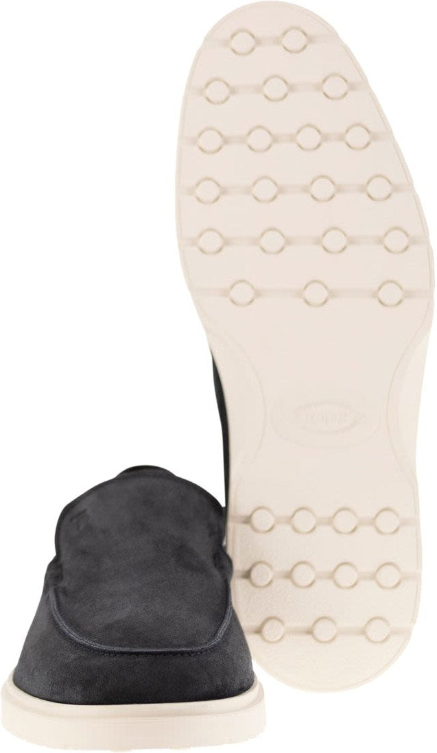 SUEDE SLIPPER MOCCASIN