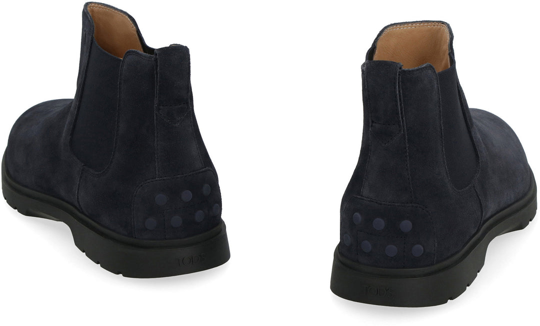 SUEDE CHELSEA BOOTS