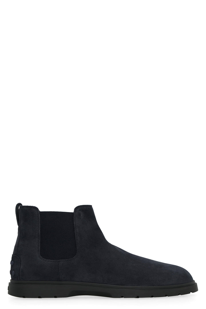 SUEDE CHELSEA BOOTS