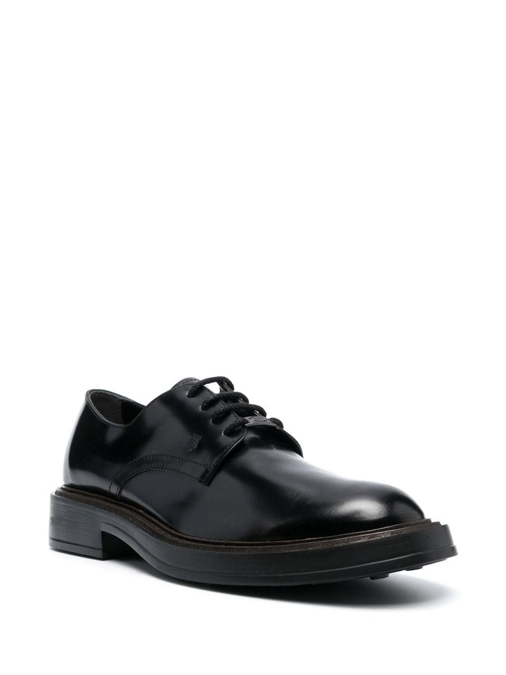 LEATHER LACE-UP