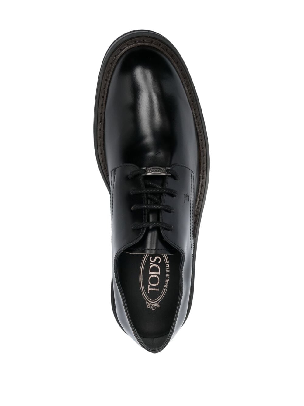 LEATHER LACE-UP
