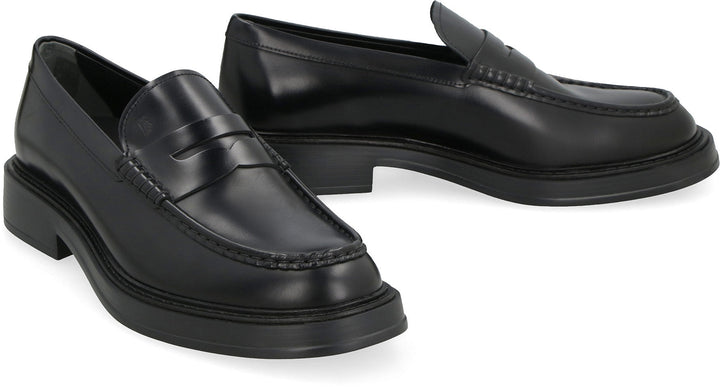 LEATHER LOAFERS