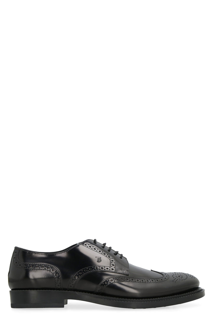 LACE UP HIGH SHINE BROGUES