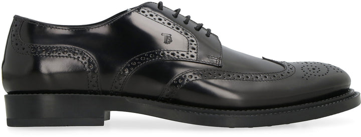 LACE UP HIGH SHINE BROGUES