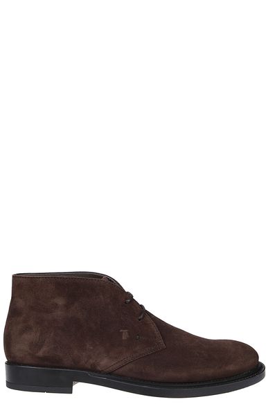 SUPPLE LEATHER DESERT BOOTS.