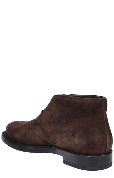 SUPPLE LEATHER DESERT BOOTS.