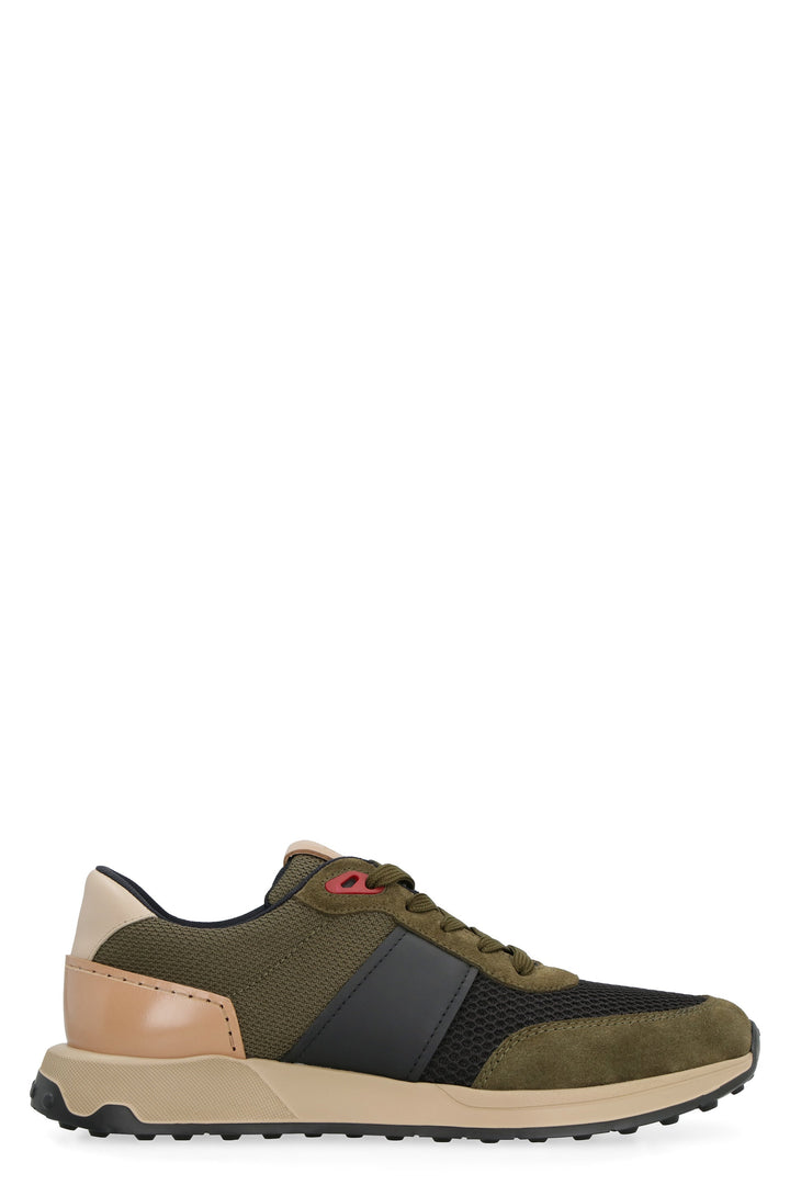 TECHNO FABRIC LOW-TOP SNEAKERS