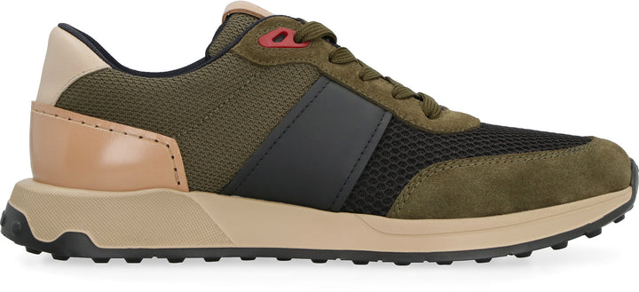 TECHNO FABRIC LOW-TOP SNEAKERS