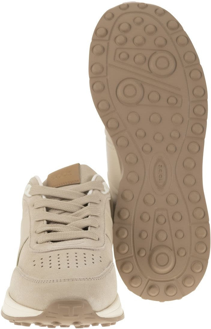 Suede Leather Sneakers
