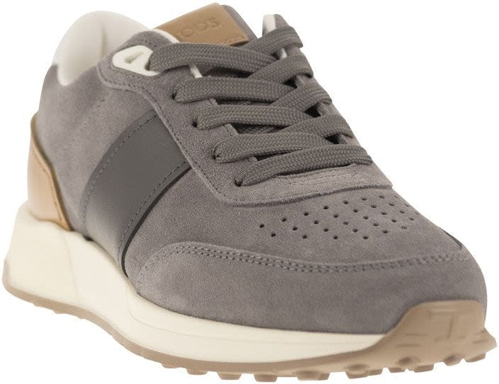 SUEDE LEATHER SNEAKERS