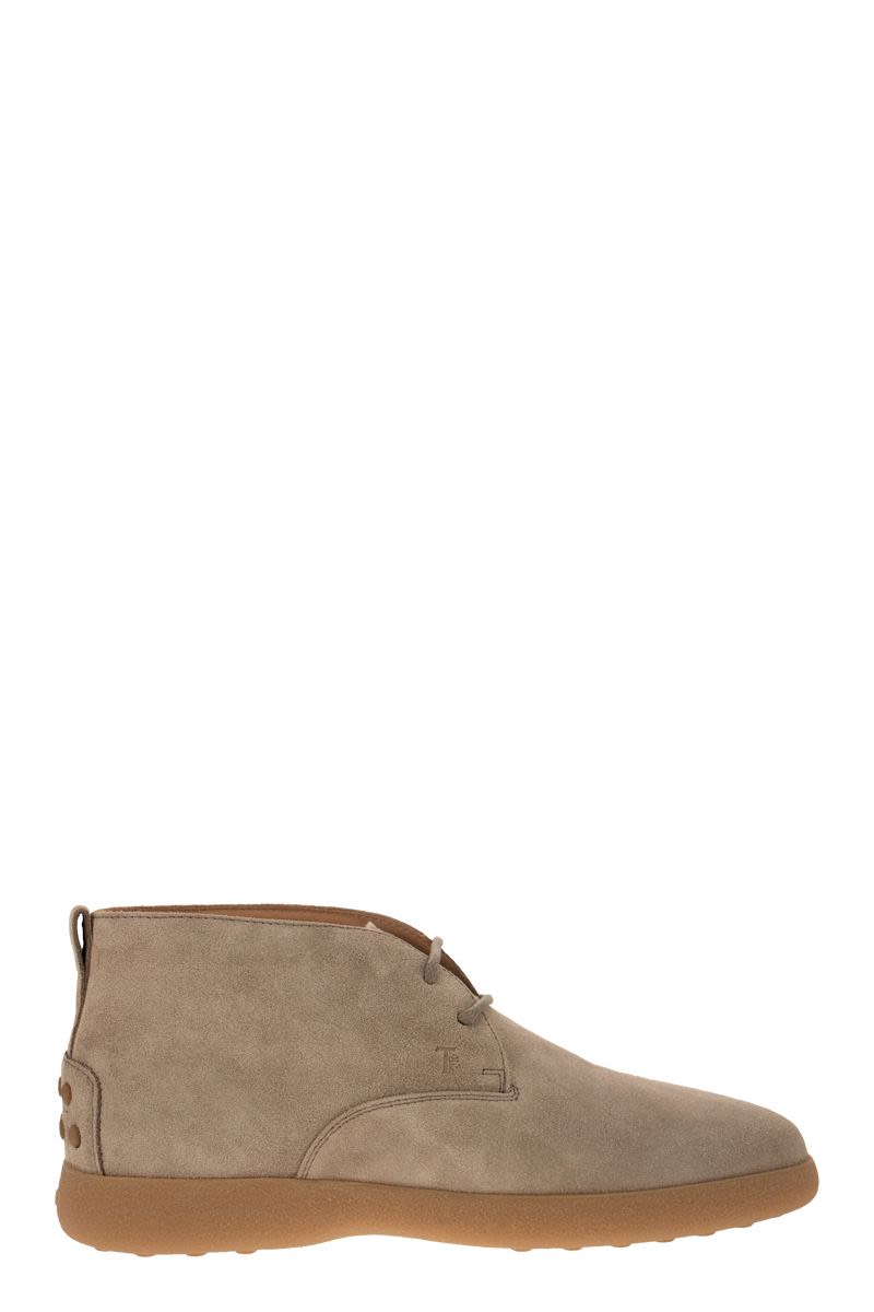 SUEDE LEATHER BOOTS