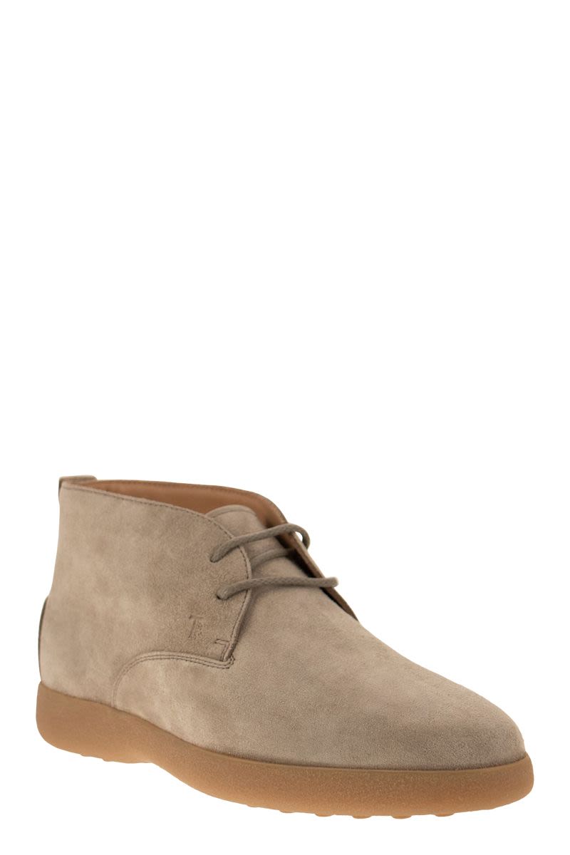 SUEDE LEATHER BOOTS