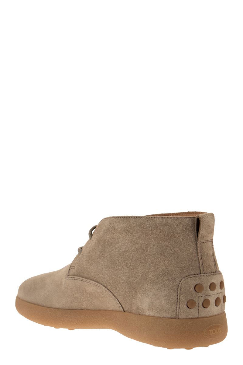 SUEDE LEATHER BOOTS