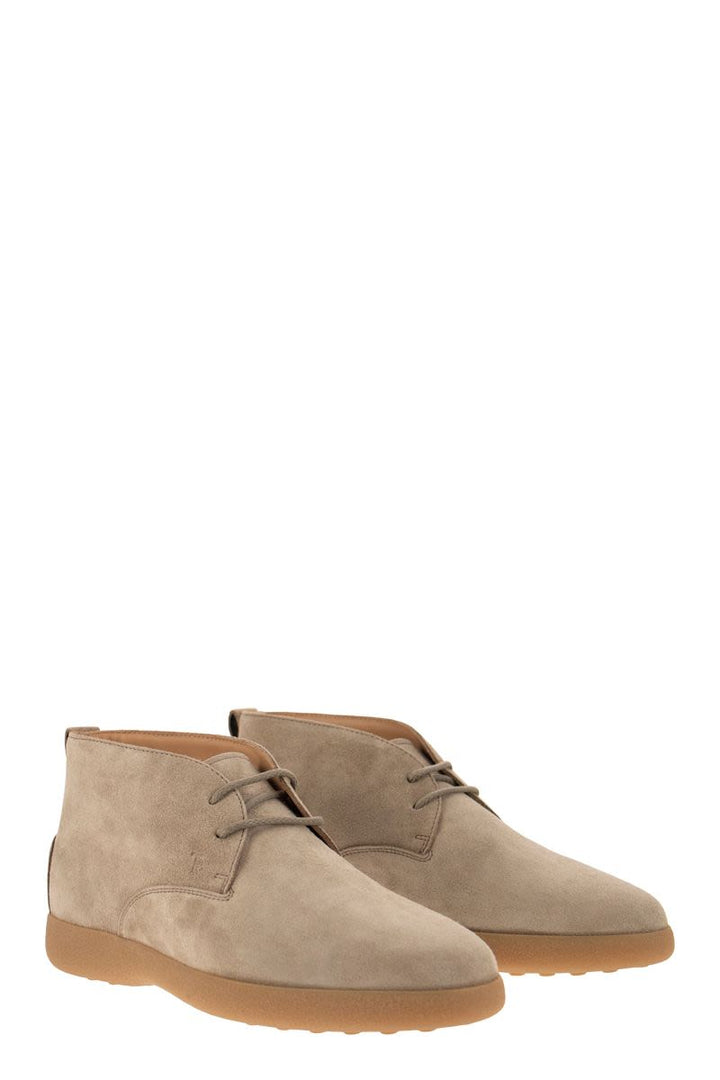 SUEDE LEATHER BOOTS