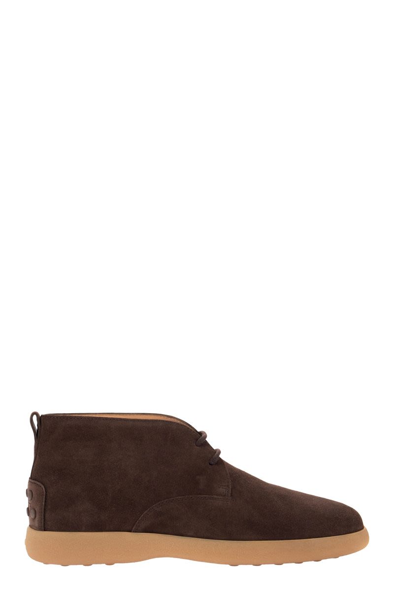 SUEDE LEATHER BOOTS