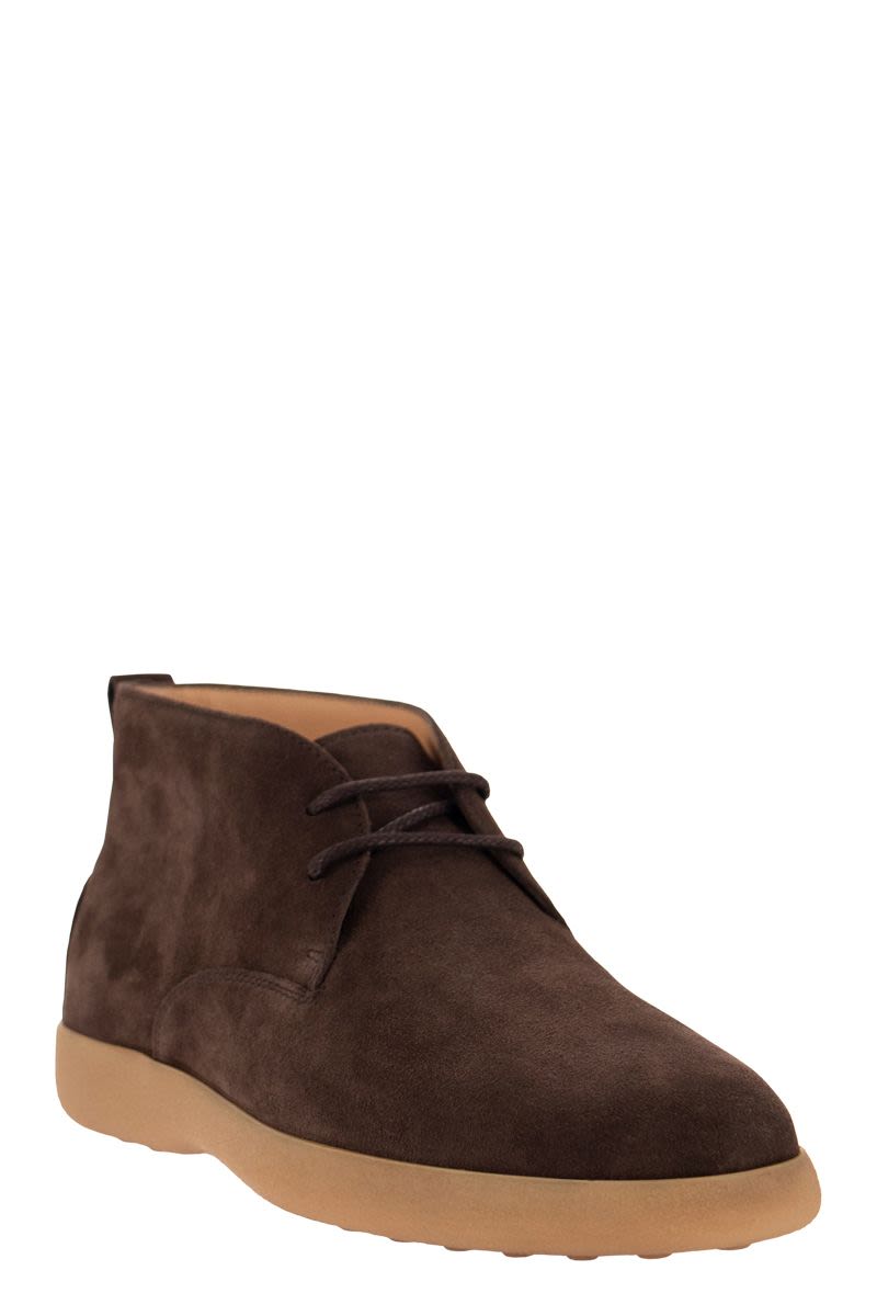 SUEDE LEATHER BOOTS