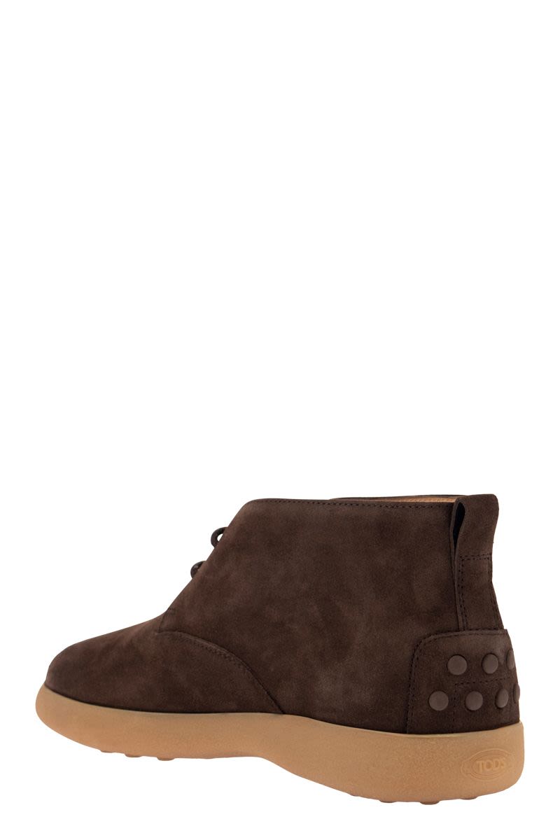 SUEDE LEATHER BOOTS