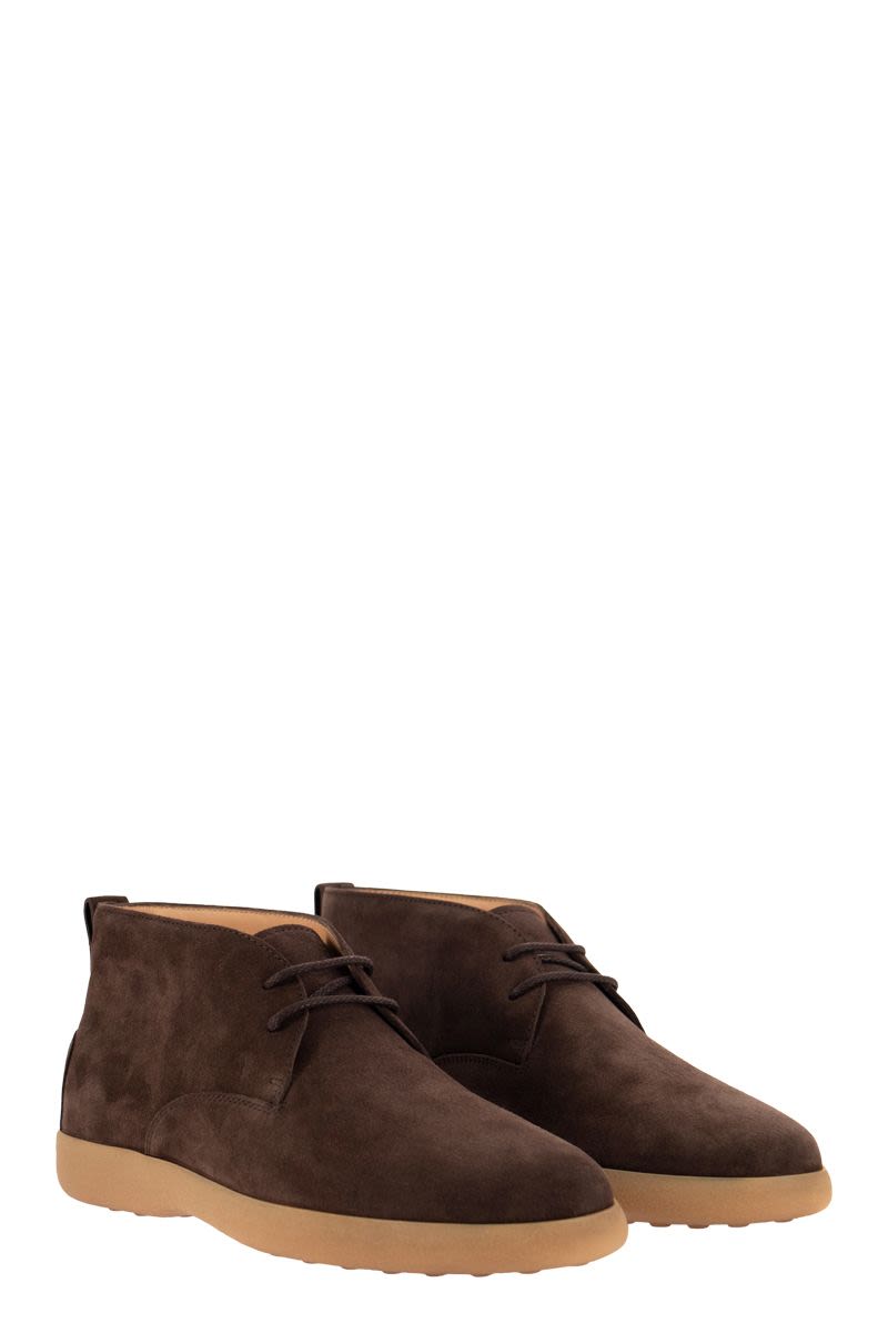 SUEDE LEATHER BOOTS