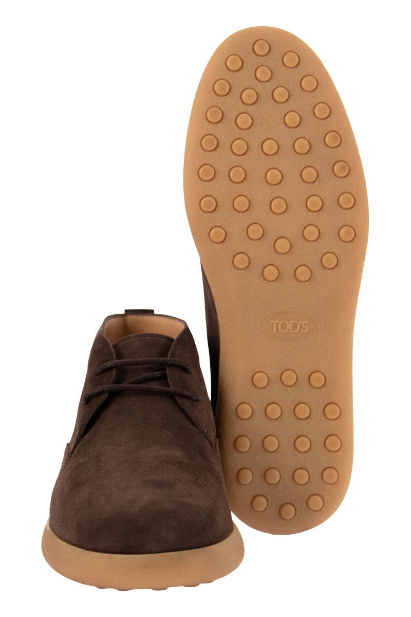 SUEDE LEATHER BOOTS