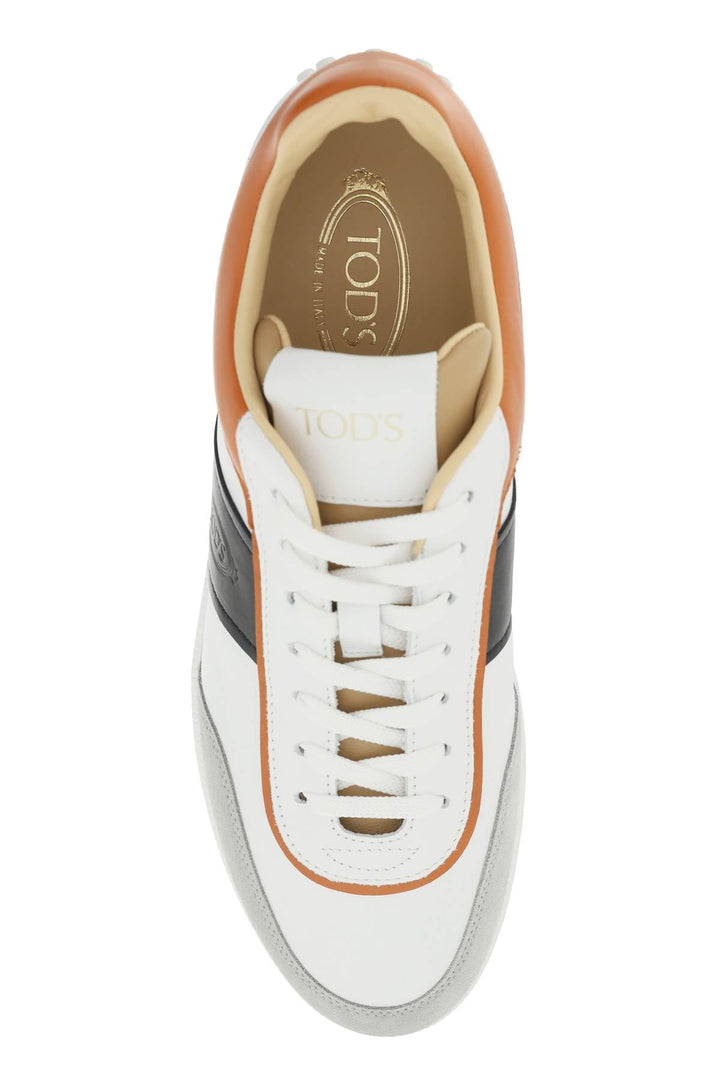 TABS LEATHER SNEAKERS