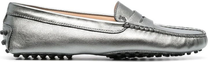 SILVER CALF LEATHER GOMMINOS