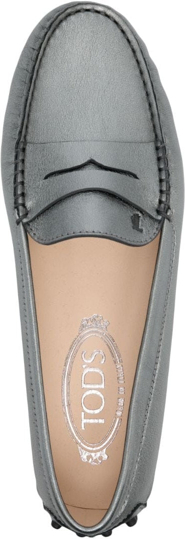 SILVER CALF LEATHER GOMMINOS