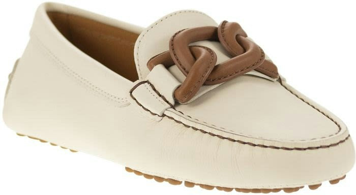 MOCCASIN WITH LEATHER CHAIN