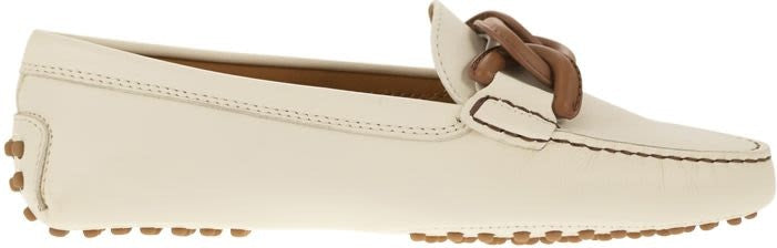 MOCCASIN WITH LEATHER CHAIN