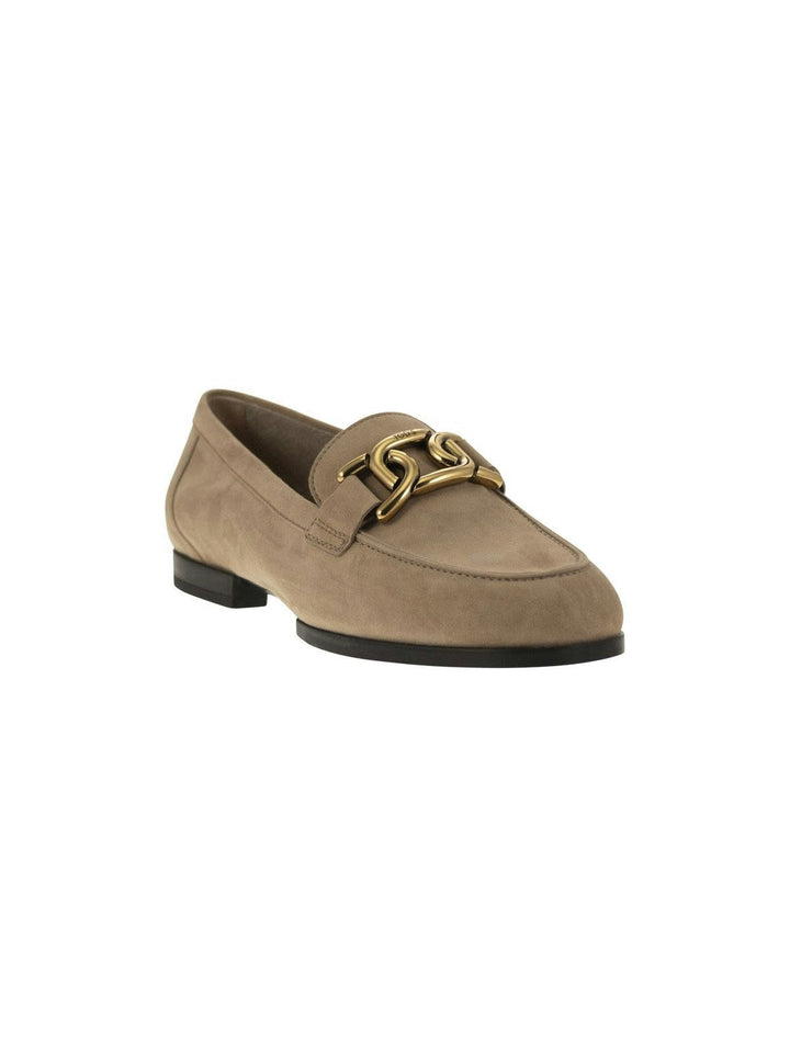 MOCASSINI KATE IN PELLE SCAMOSCIATA