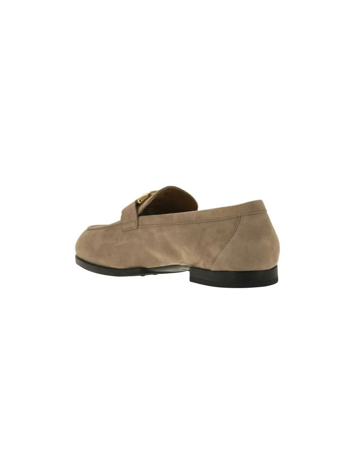 MOCASSINI KATE IN PELLE SCAMOSCIATA