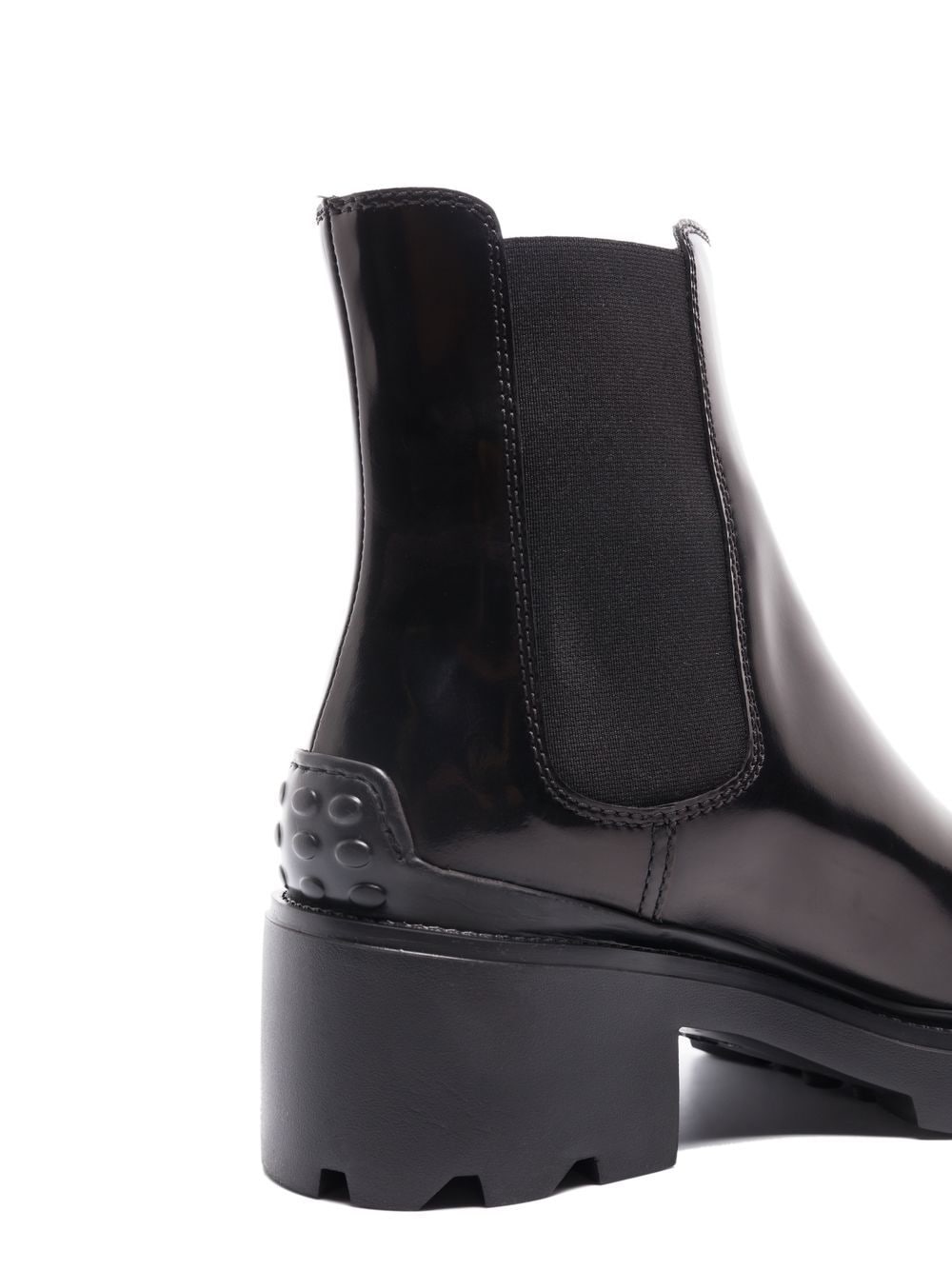 LEATHER HEEL BOOTS