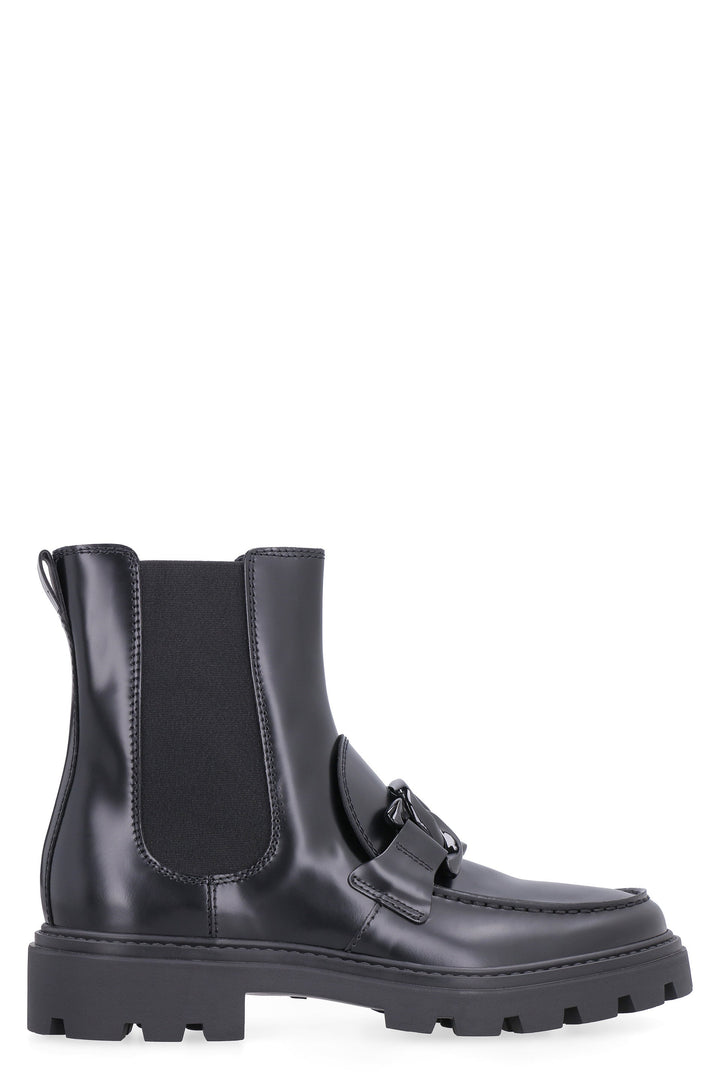 LEATHER CHELSEA BOOTS