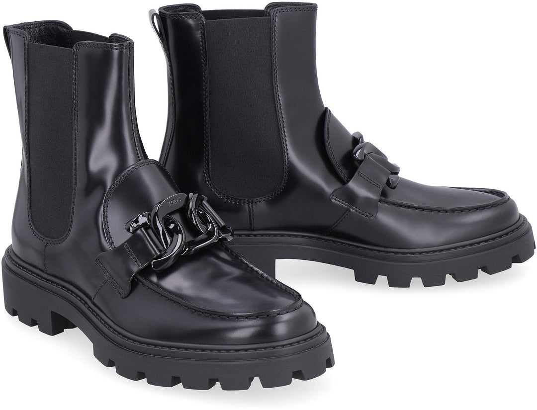 LEATHER CHELSEA BOOTS