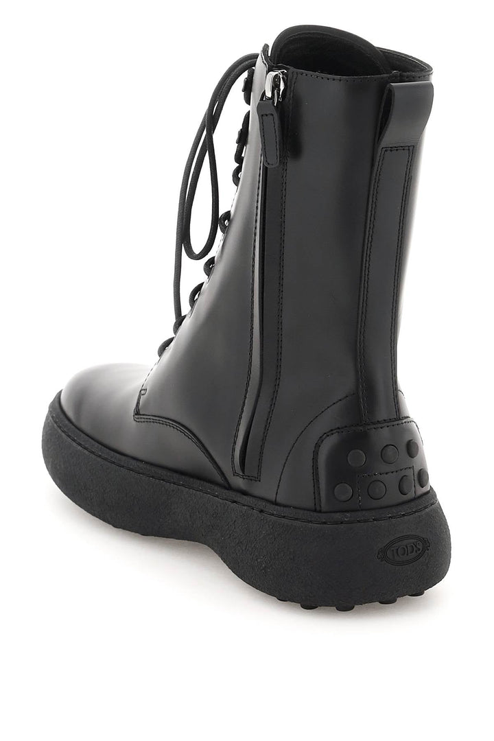 LACE-UP ANKLE BOOTS