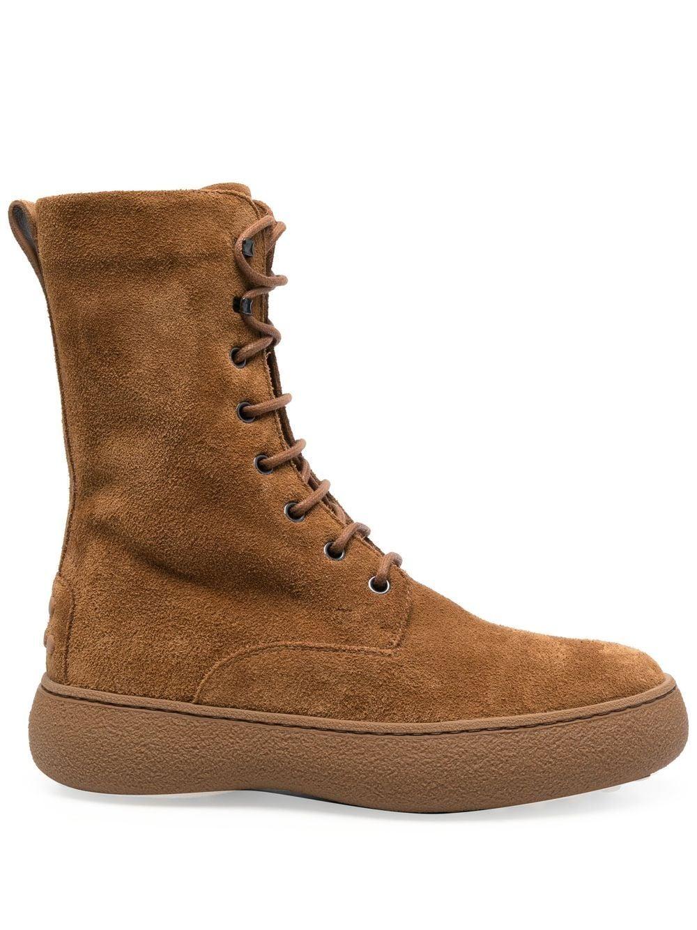 LACE-UP ANKLE BOOTS