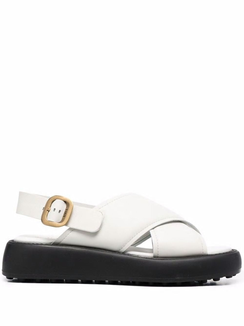 Cross-strap Slingback Sandals